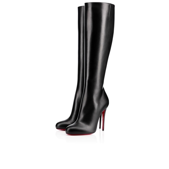 CHRISTIAN LOUBOUTIN Boots 37 King Calf Fifi Botta - Picture 7 of 7